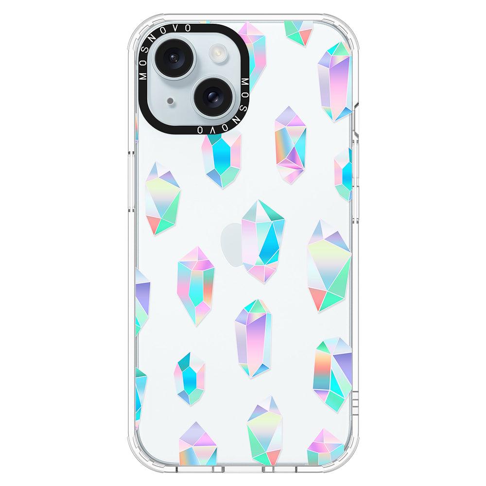 Gradient Diamond Phone Case - iPhone 15 Plus Case - MOSNOVO