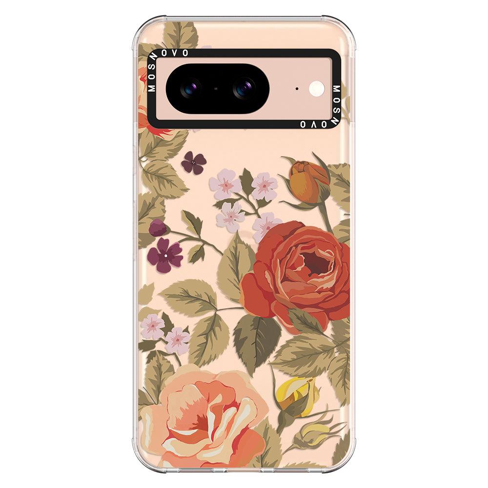 Vintage Roses Phone Case - Google Pixel 8 Case - MOSNOVO