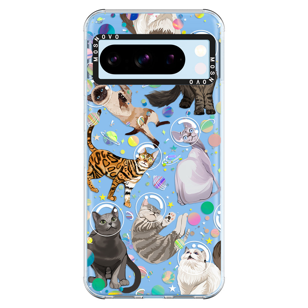 Space Cat Phone Case - Google Pixel 8 Pro Case