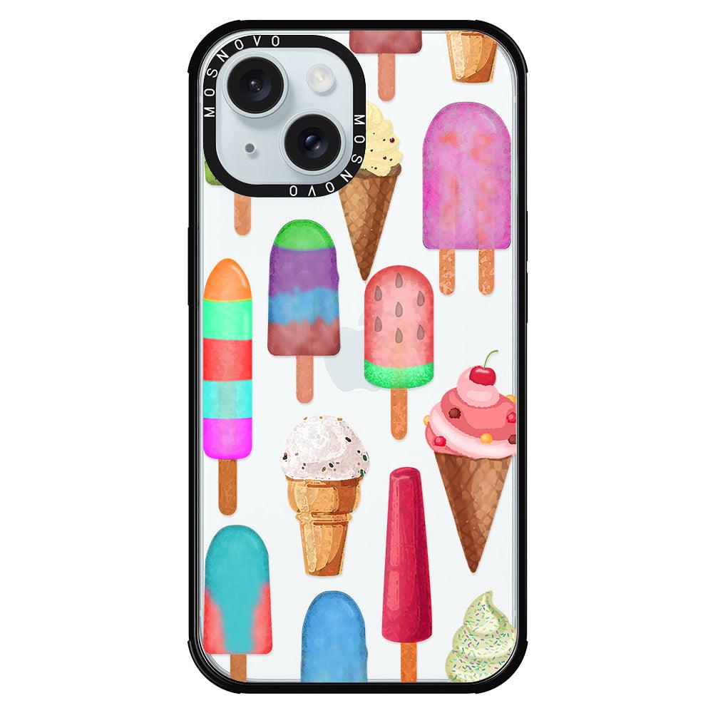 Ice Cream Phone Case - iPhone 15 Plus Case - MOSNOVO