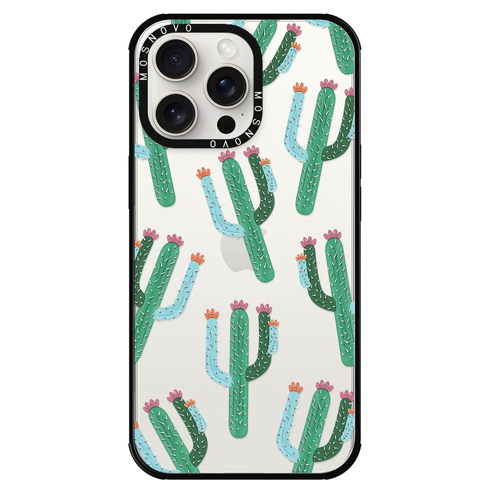 Cactus Phone Case - iPhone 15 Pro Max Case - MOSNOVO