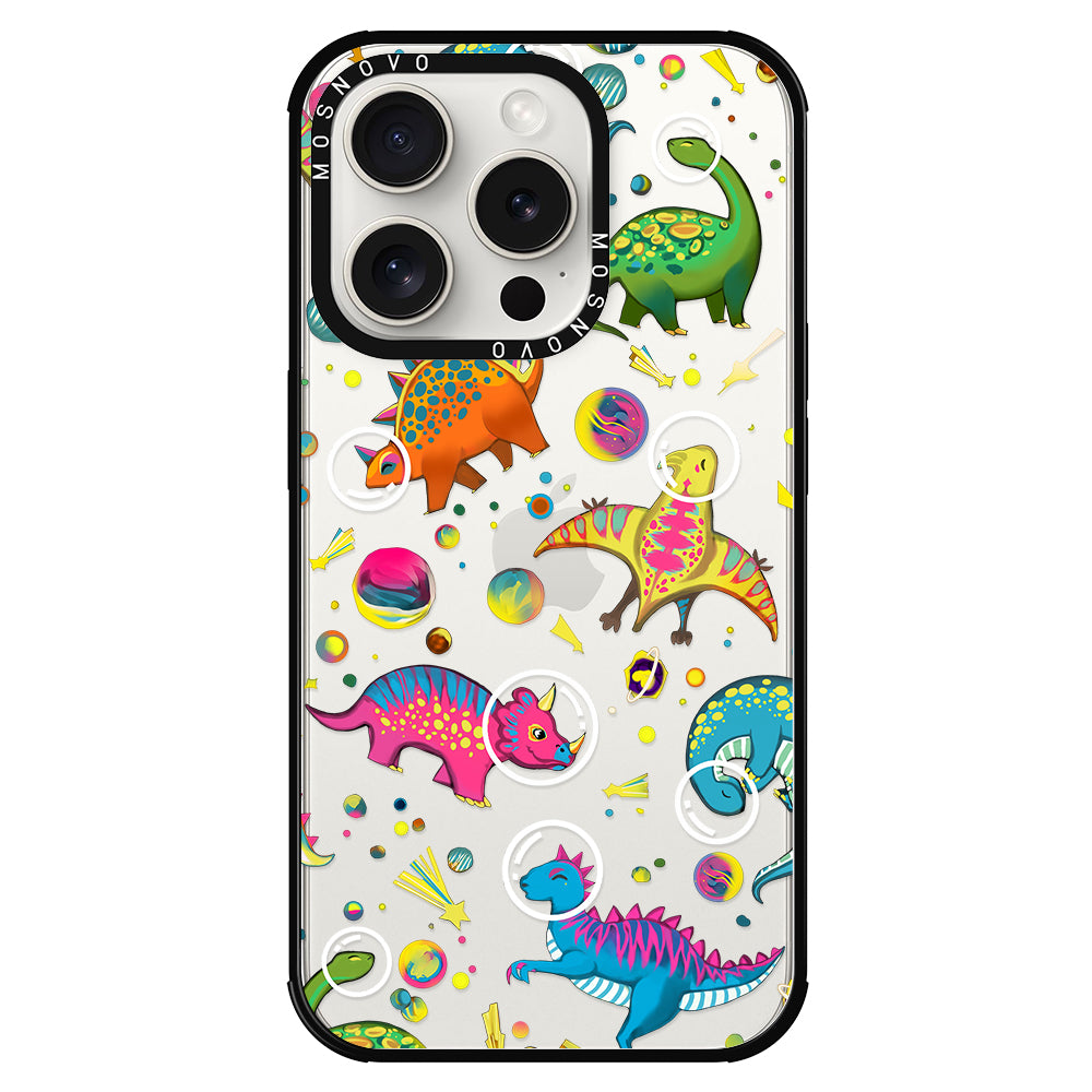 Dinosaur Planet Phone Case - iPhone 15 Pro Case - MOSNOVO