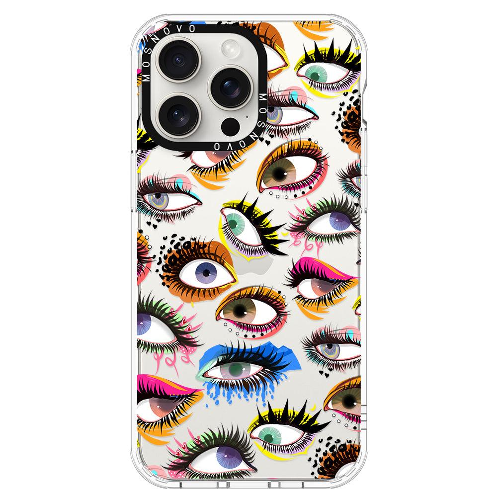 Eyes Phone Case - iPhone 15 Pro Max Case - MOSNOVO