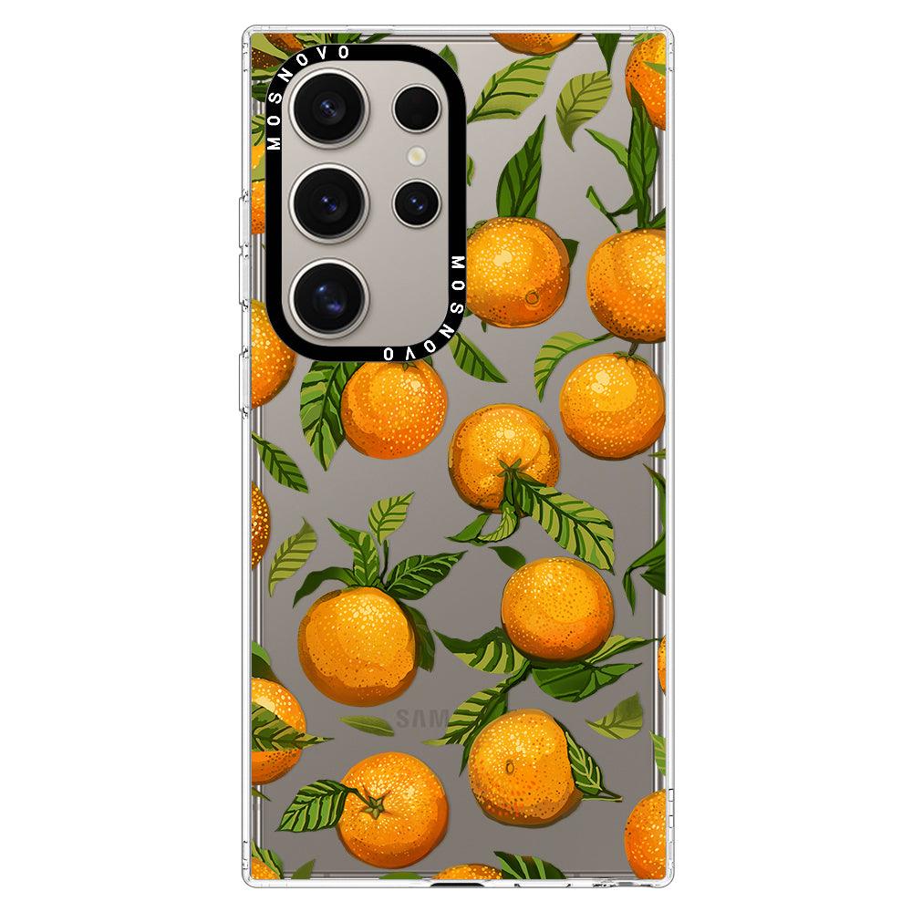 Tangerine Phone Case - Samsung Galaxy S24 Ultra Case - MOSNOVO