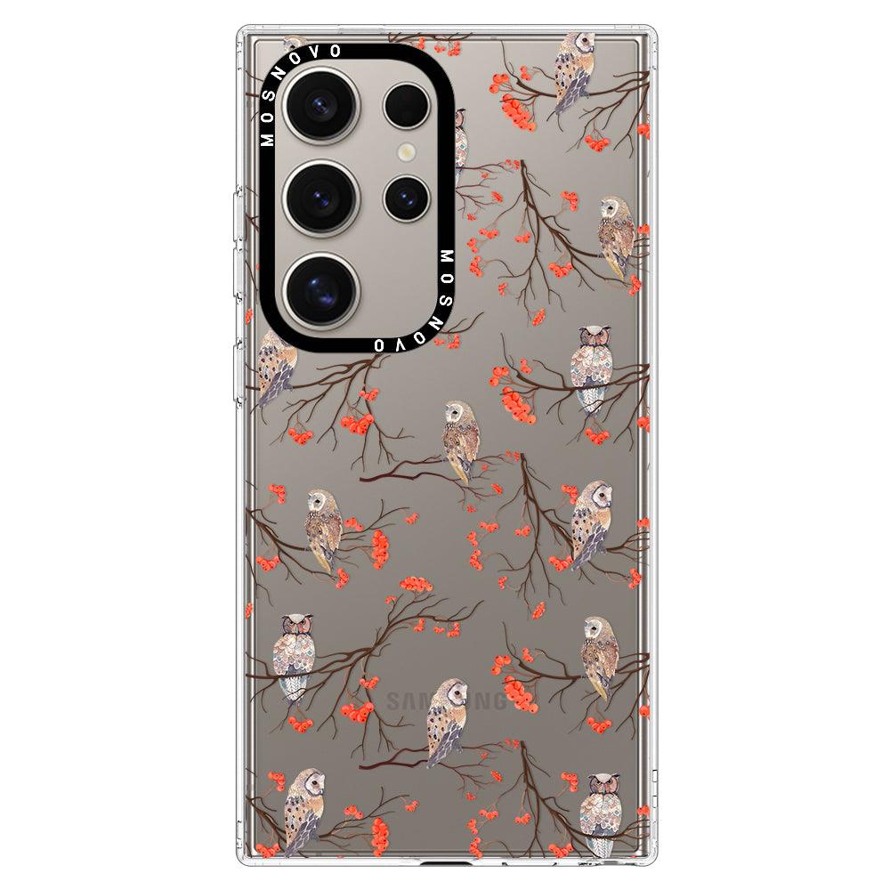 Owl Phone Case - Samsung Galaxy S24 Ultra Case - MOSNOVO