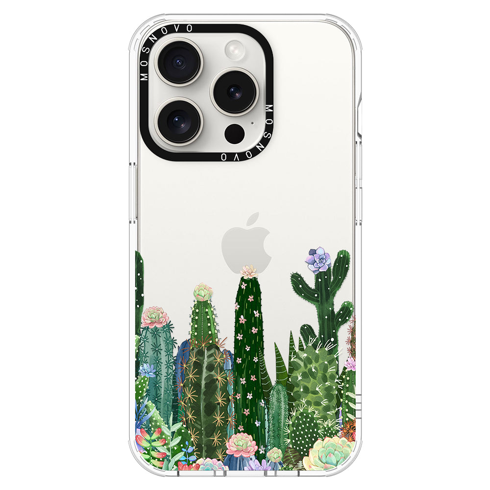 Desert Cactus Phone Case - iPhone 15 Pro Case - MOSNOVO