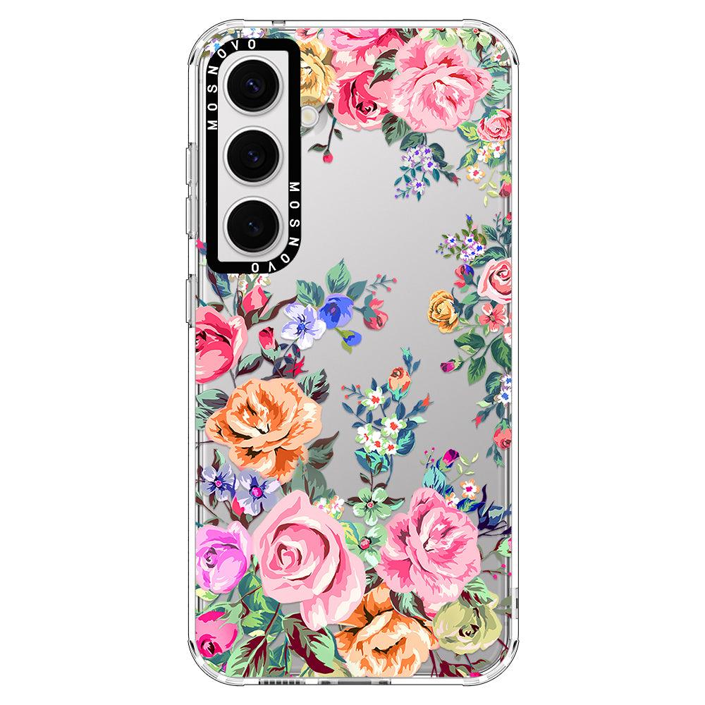 Rose Garden Phone Case - Samsung Galaxy S24 Plus Case - MOSNOVO