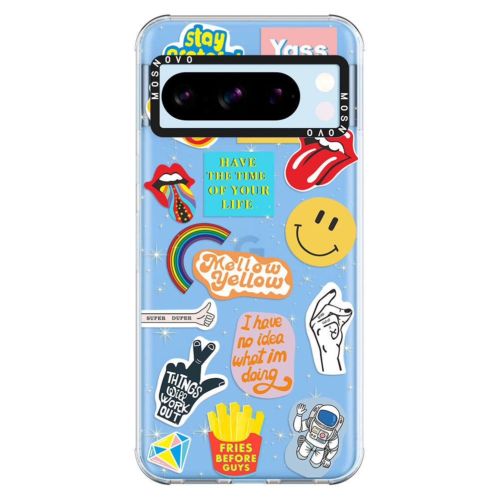 Pop Culture Phone Case - Google Pixel 8 Pro Case - MOSNOVO