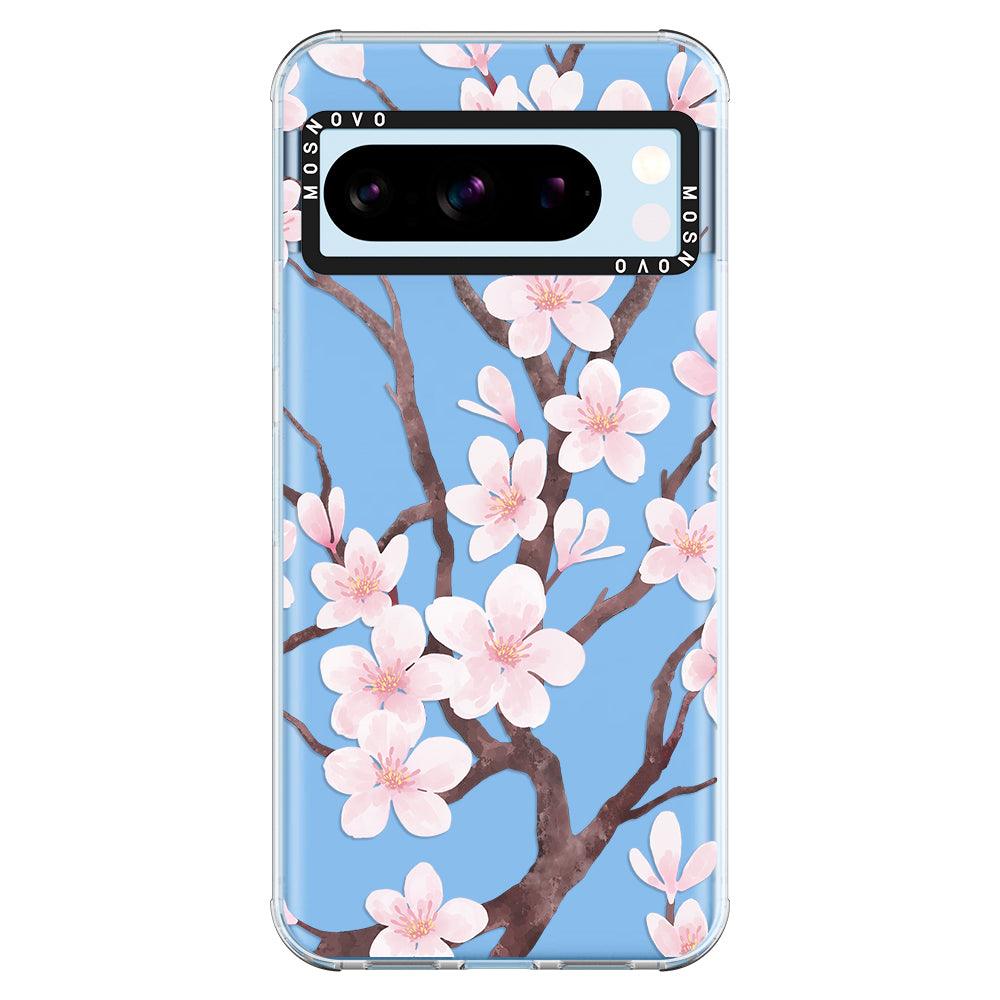 Cherry Blossom Flower Phone Case - Google Pixel 8 Pro Case - MOSNOVO