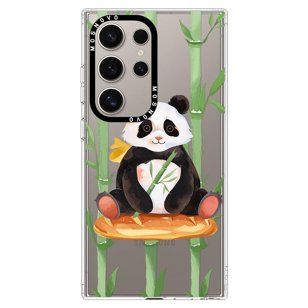 Bambo Panda Phone Case - Samsung Galaxy S24 Ultra Case - MOSNOVO