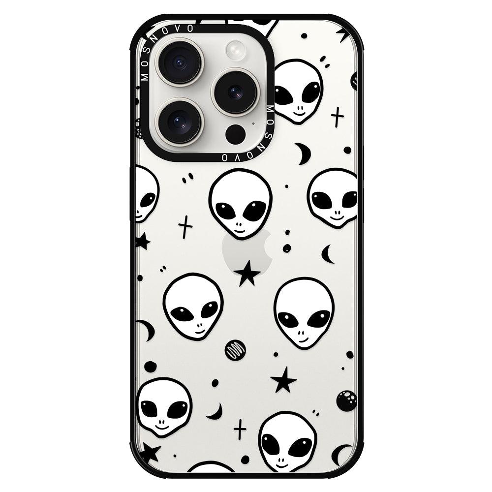 Cute Alien Phone Case - iPhone 15 Pro Case - MOSNOVO