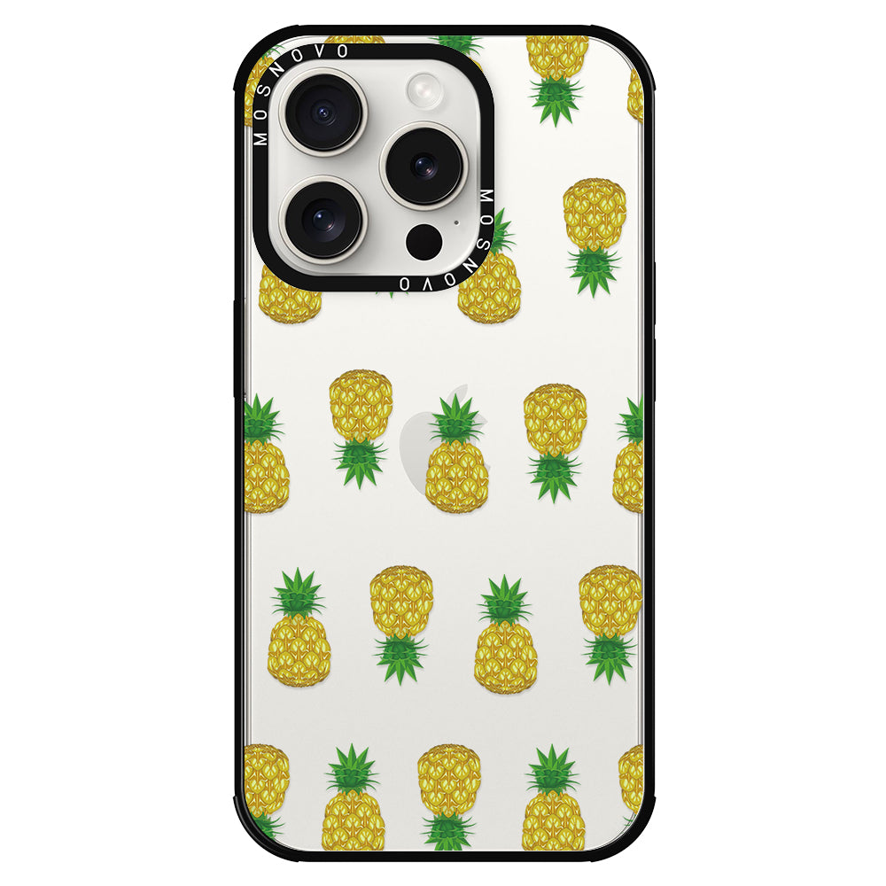 Cute Pineapples Phone Case - iPhone 15 Pro Case - MOSNOVO