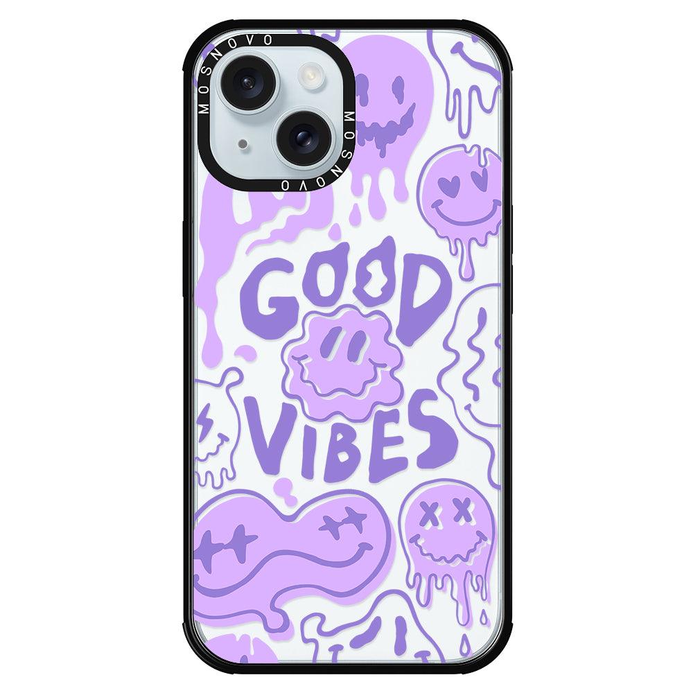 Good Vibes Phone Case - iPhone 15 Plus Case - MOSNOVO