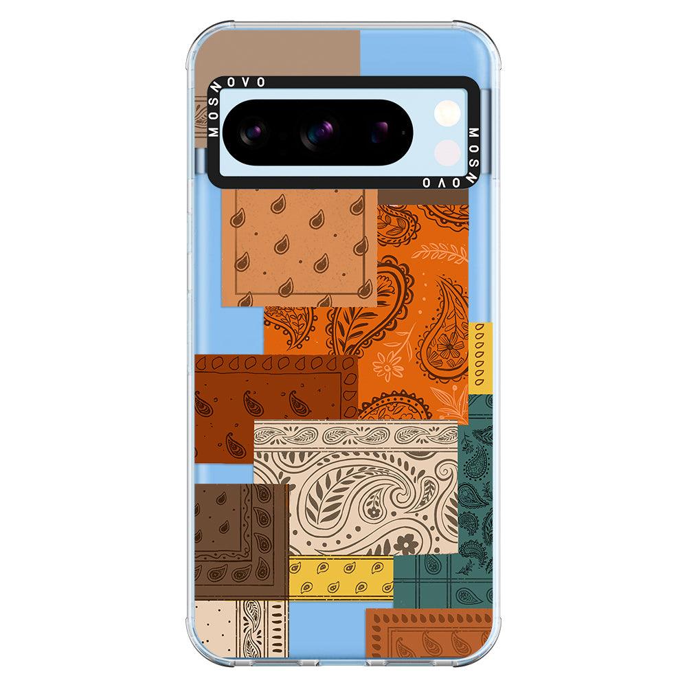 Vintage Paisley Phone Case - Google Pixel 8 Pro Case - MOSNOVO