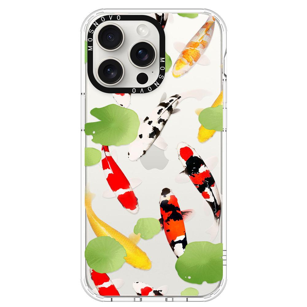 Koi Phone Case - iPhone 15 Pro Max Case - MOSNOVO