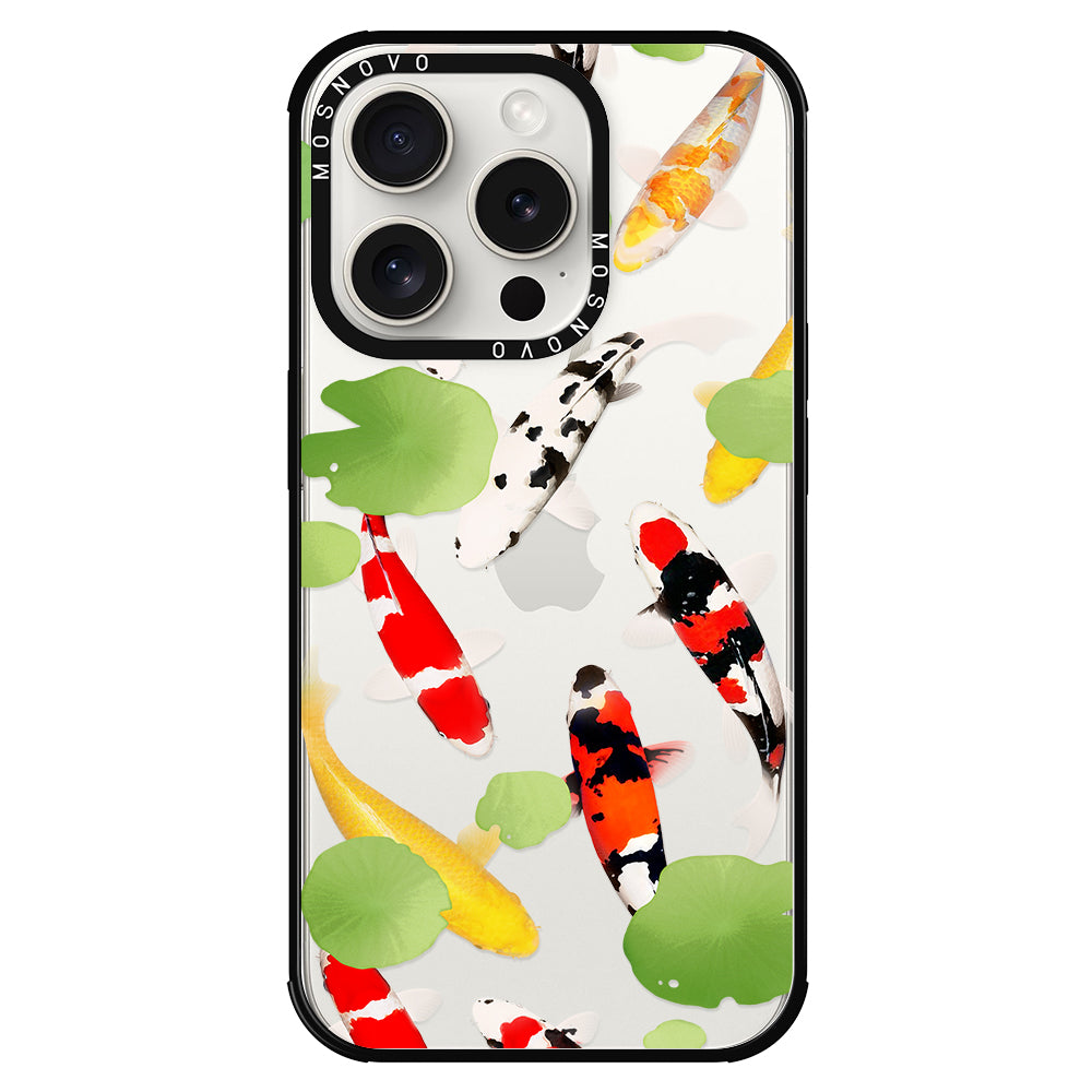 Koi Phone Case - iPhone 15 Pro Case - MOSNOVO