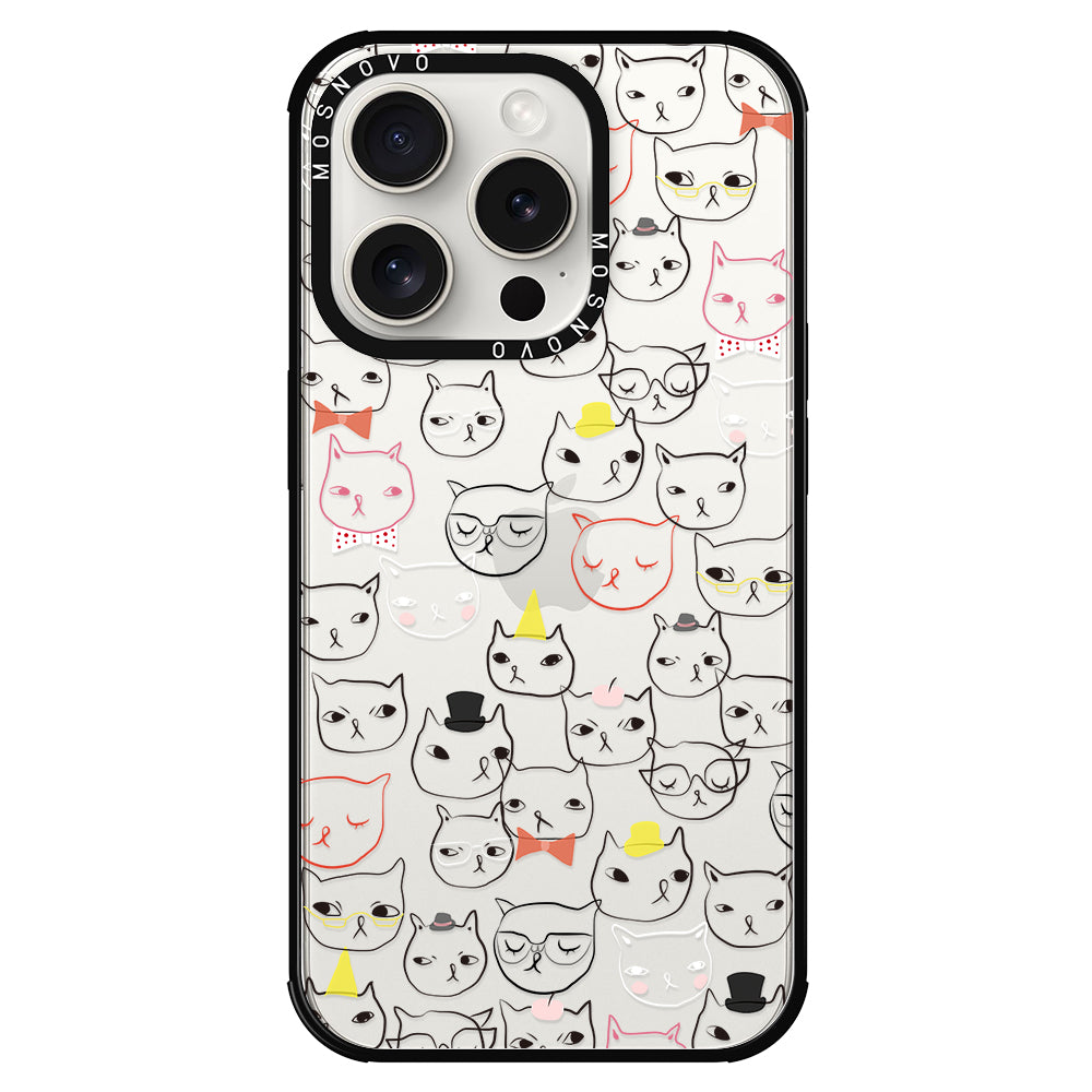 Grumpy Cat Phone Case - iPhone 15 Pro Case - MOSNOVO