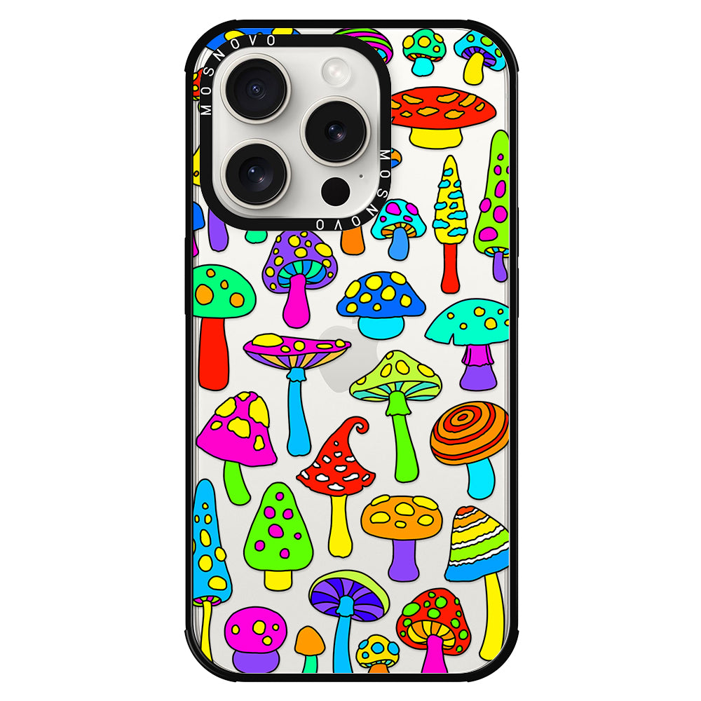 Wild Mushroom Phone Case - iPhone 15 Pro Case - MOSNOVO