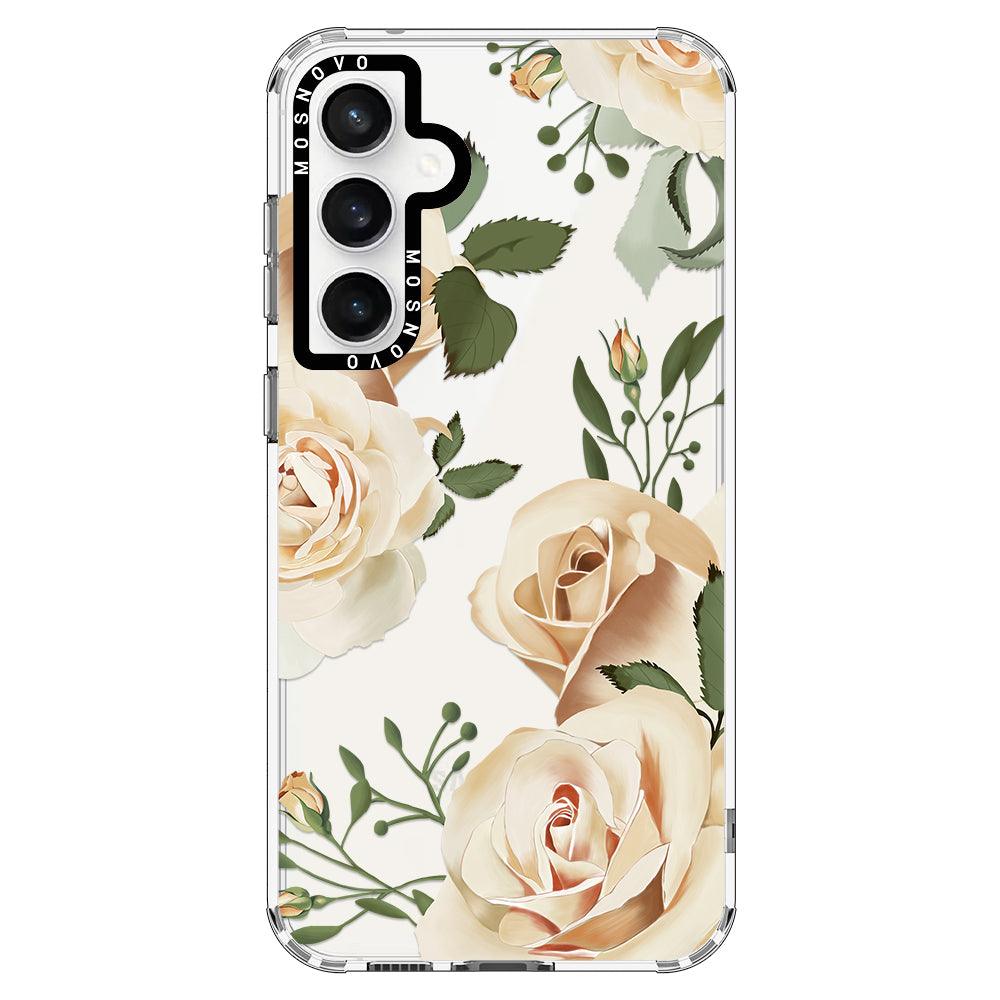 Champagne Rose Phone Case - Samsung Galaxy S23 FE Case