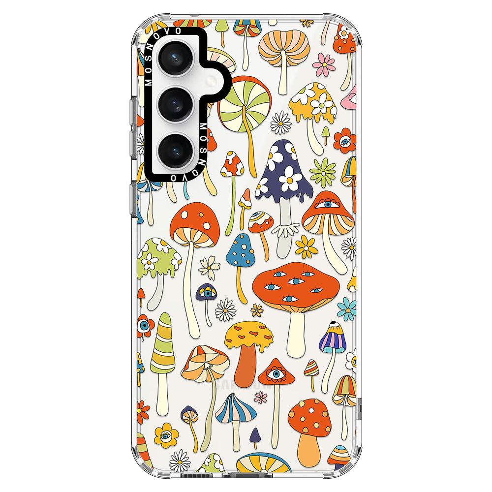 Mushroom Art Phone Case - Samsung Galaxy S23 FE Case