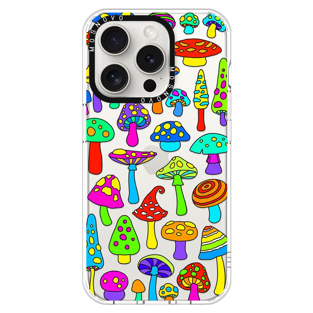 Wild Mushroom Phone Case - iPhone 15 Pro Case - MOSNOVO