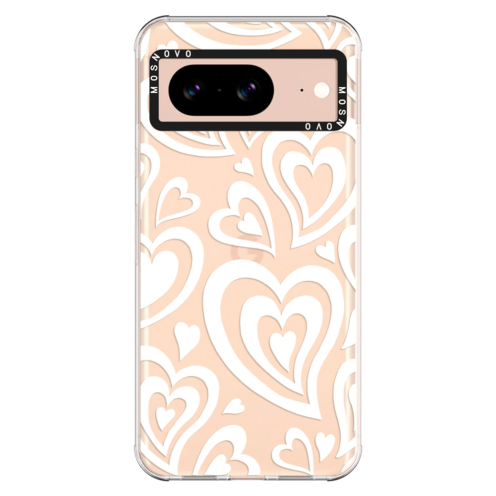 Twist Heart Phone Case - Google Pixel 8 Case - MOSNOVO