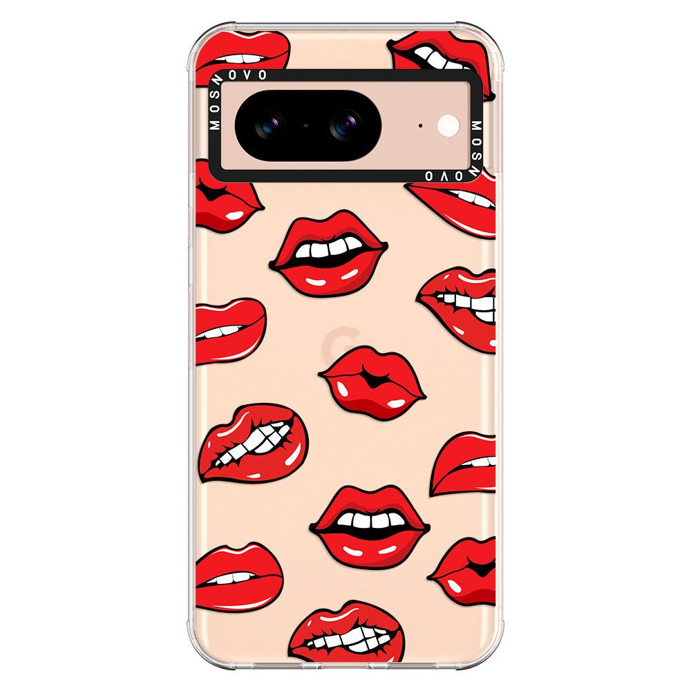 Hot Lips Phone Case - Google Pixel 8 Case - MOSNOVO