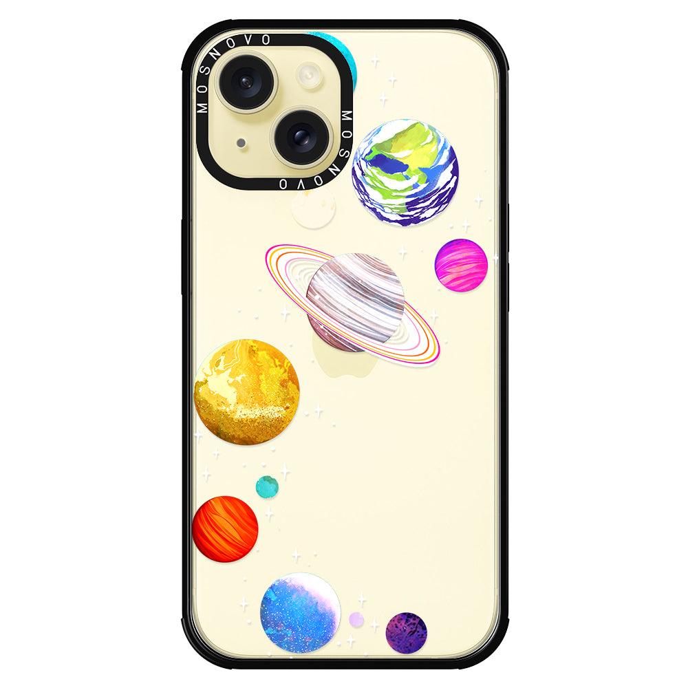 The Planet Phone Case - iPhone 15 Case Black