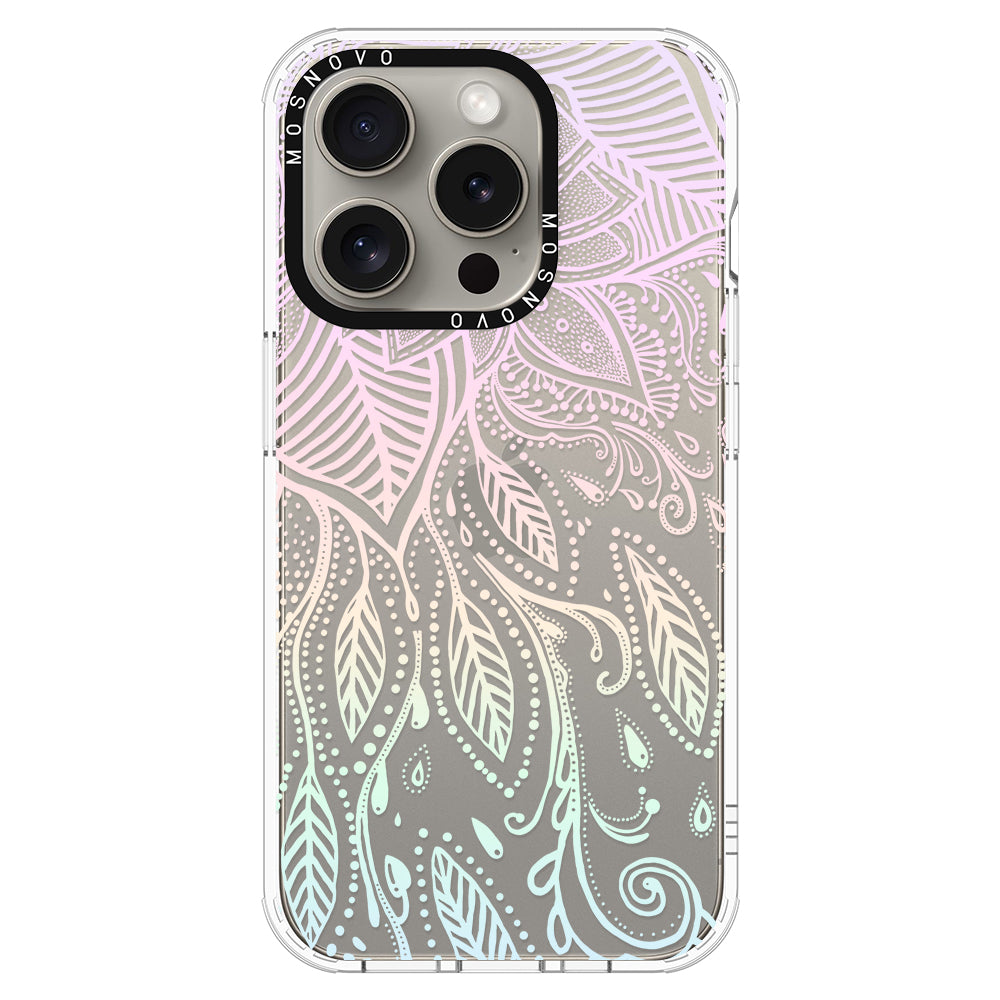 Dreamy Henna Phone Case - iPhone 15 Pro Case - MOSNOVO