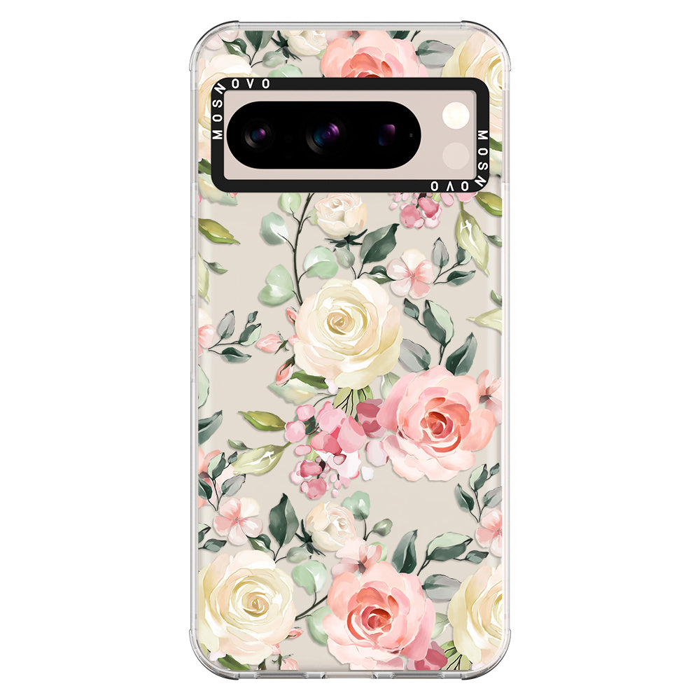 Watercolor Flower Floral Phone Case - Google Pixel 8 Pro Case - MOSNOVO