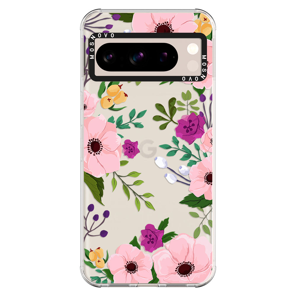 Watercolor Floral Phone Case - Google Pixel 8 Pro Case - MOSNOVO