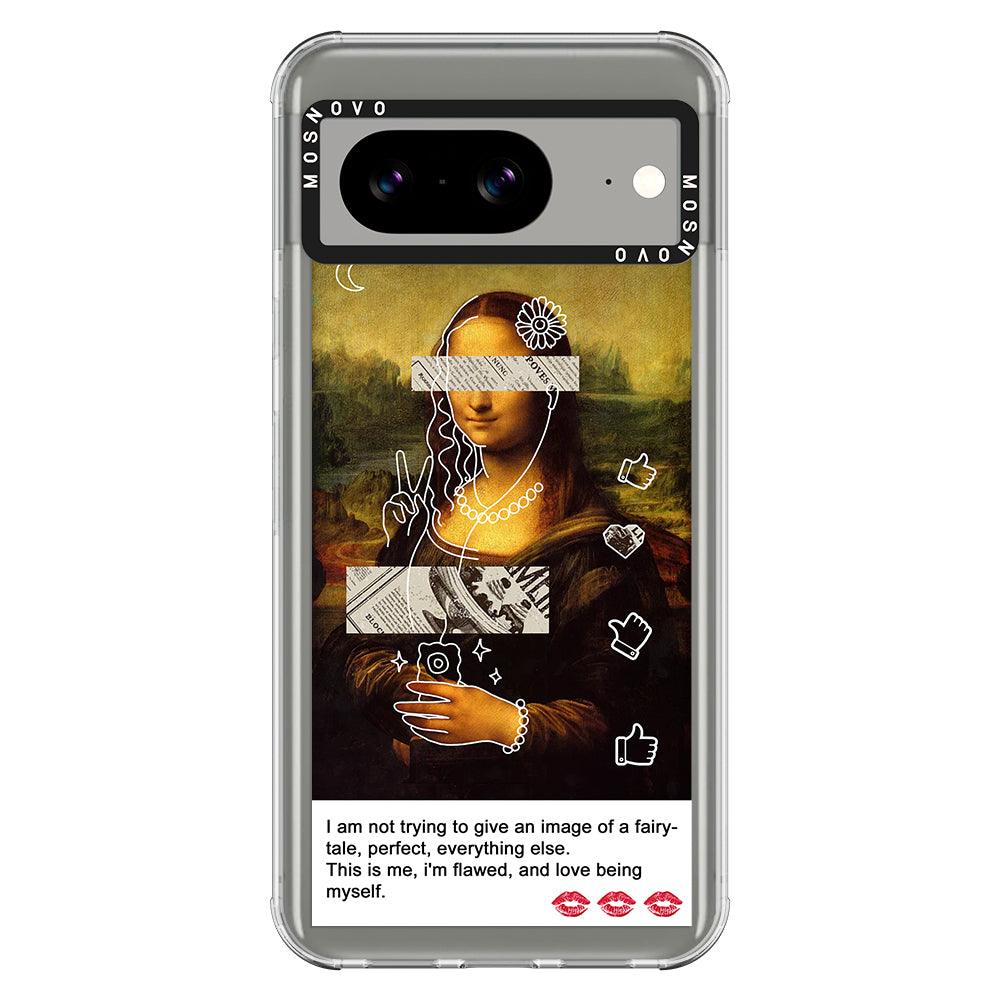 Selfie Artwork Phone Case - Google Pixel 8 Case - MOSNOVO