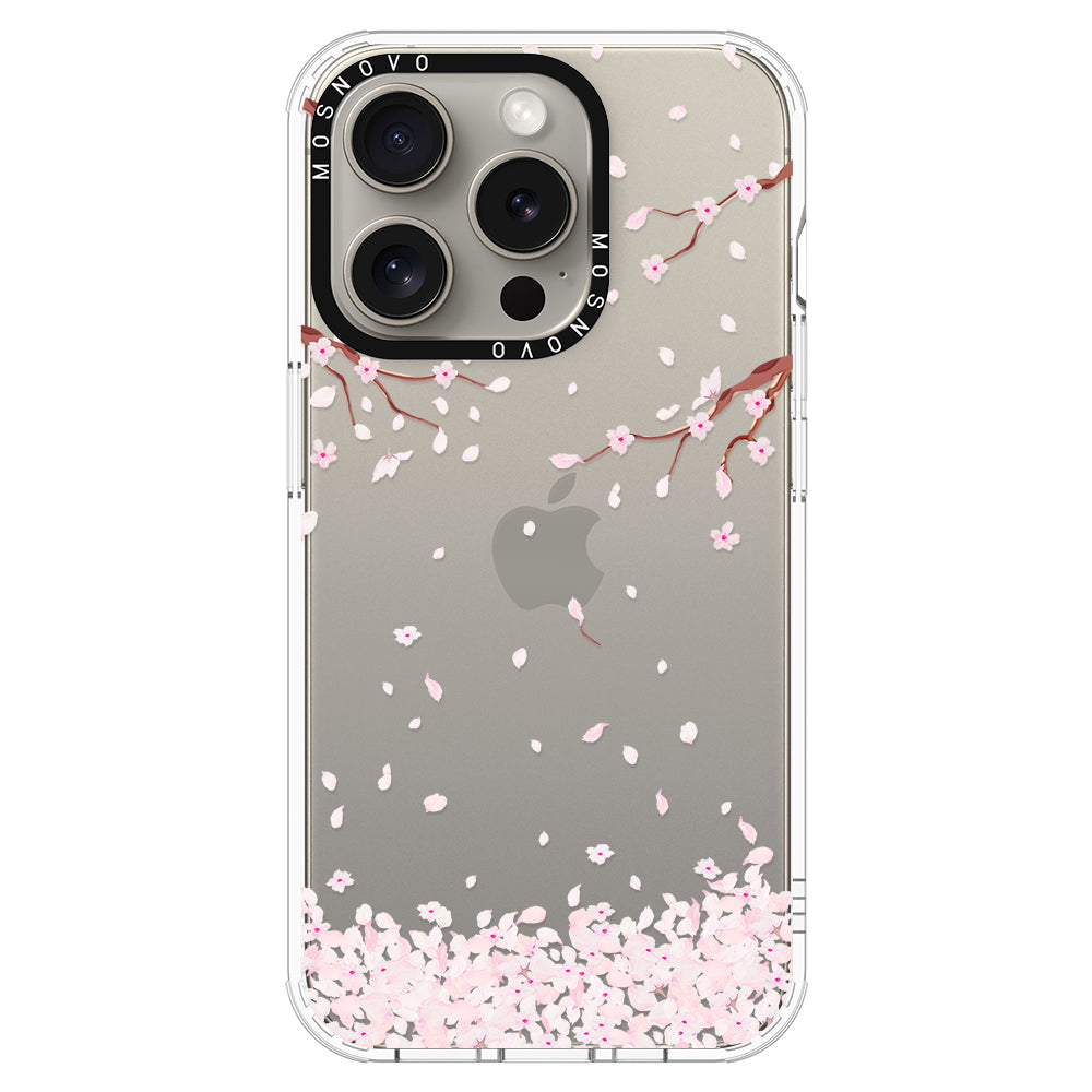 Sakura Phone Case - iPhone 15 Pro Case - MOSNOVO