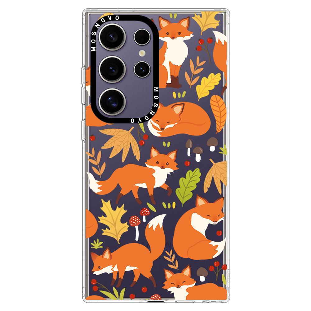 Autumn Fox Phone Case - Samsung Galaxy S24 Ultra Case