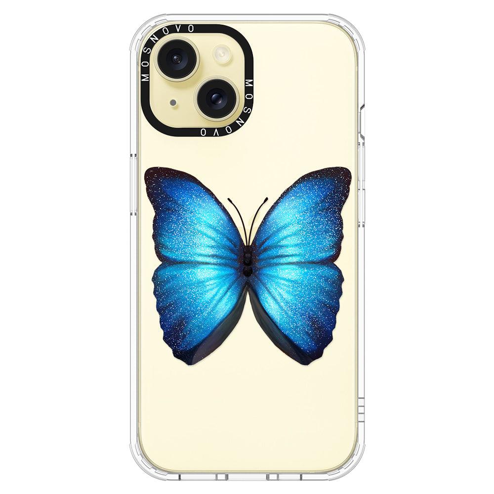 Shimmering Butterfly Phone Case - iPhone 15 Case - MOSNOVO