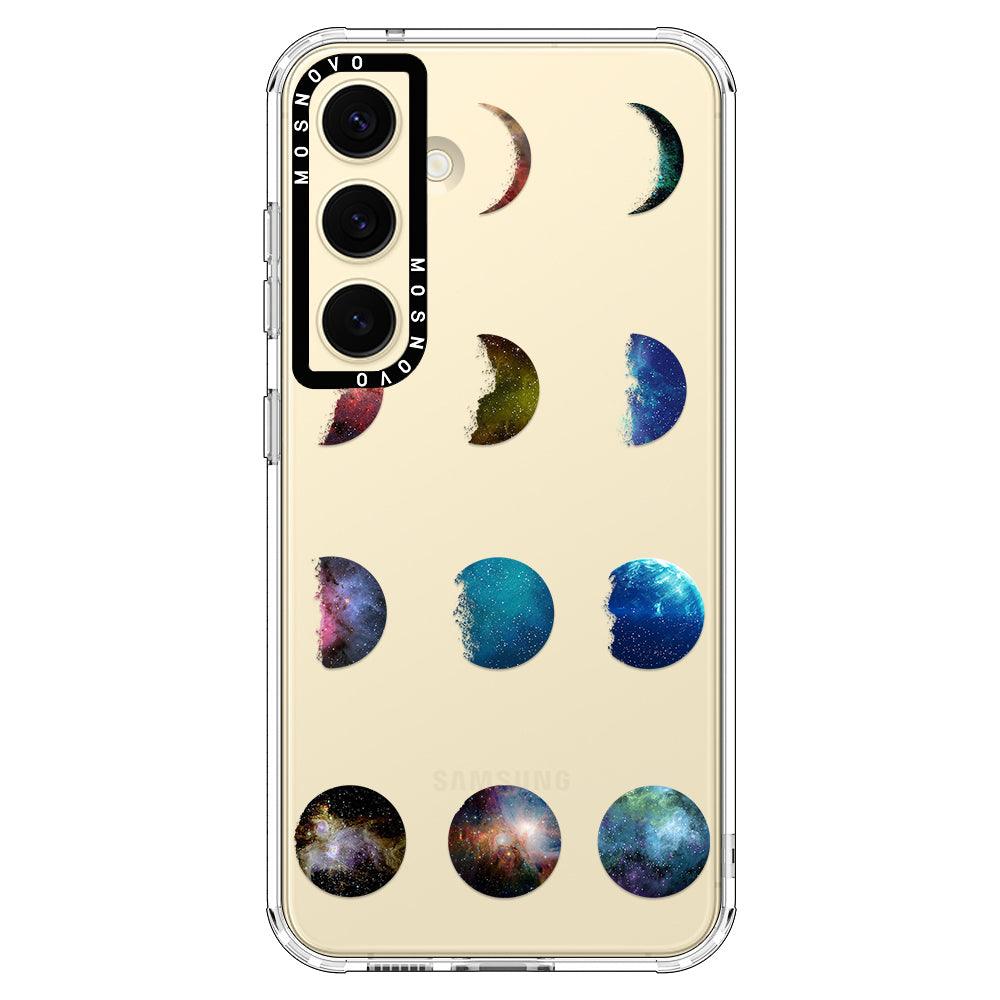 Moon Phase Phone Case - Samsung Galaxy S24 Case - MOSNOVO