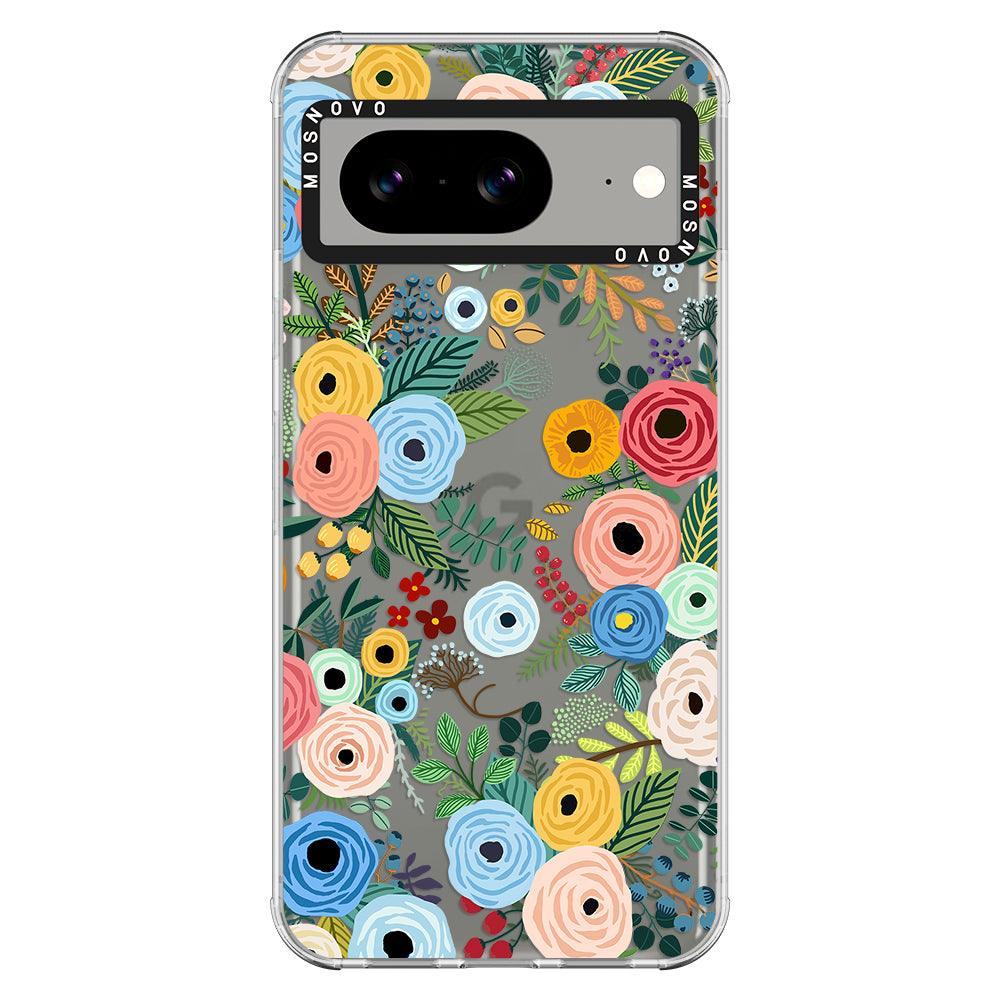 Pastel Floral Garden Phone Case - Google Pixel 8 Case