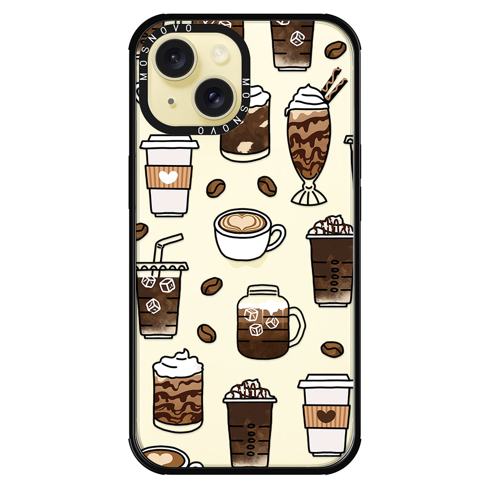 Coffee Phone Case - iPhone 15 Case - MOSNOVO