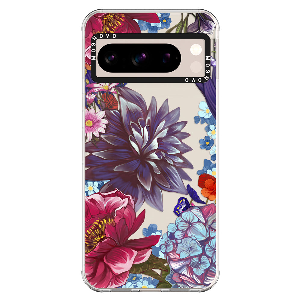 Blue Lilacs Phone Case - Google Pixel 8 Pro Case - MOSNOVO