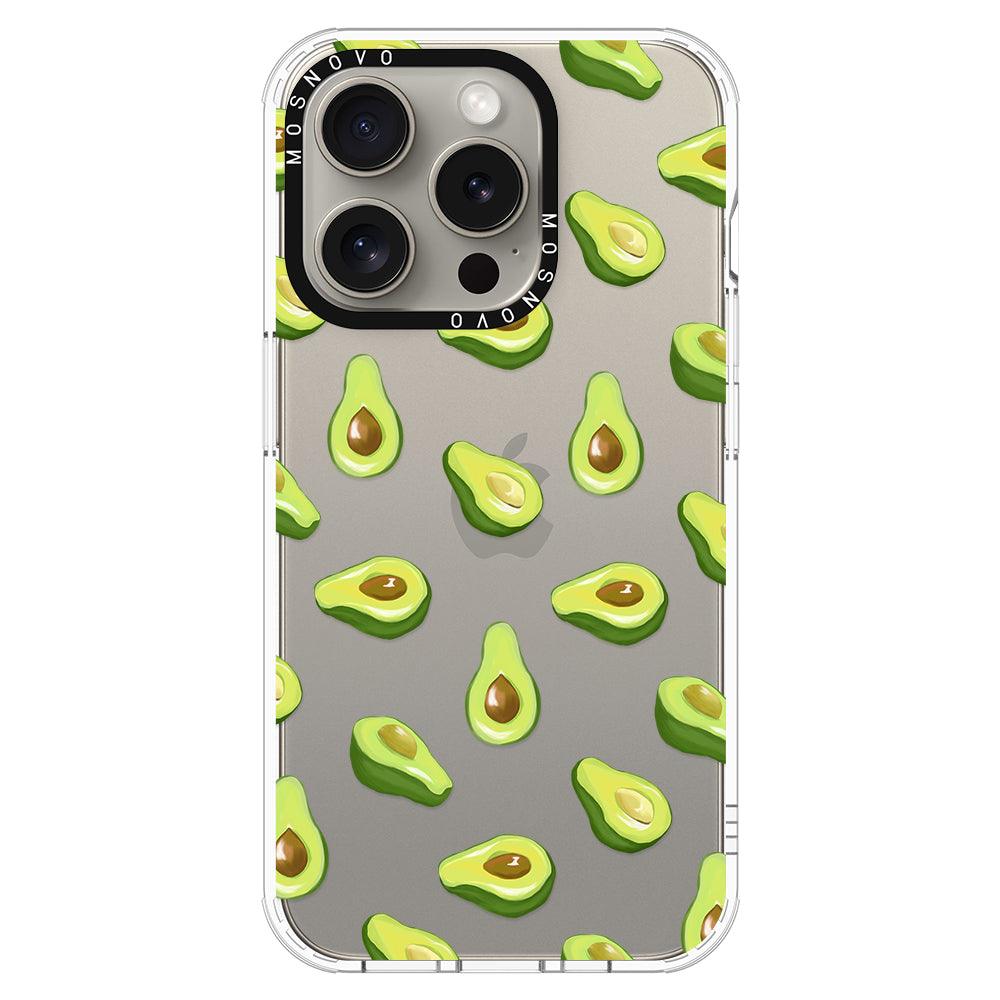 Fleshy Avocado Phone Case - iPhone 15 Pro Case - MOSNOVO