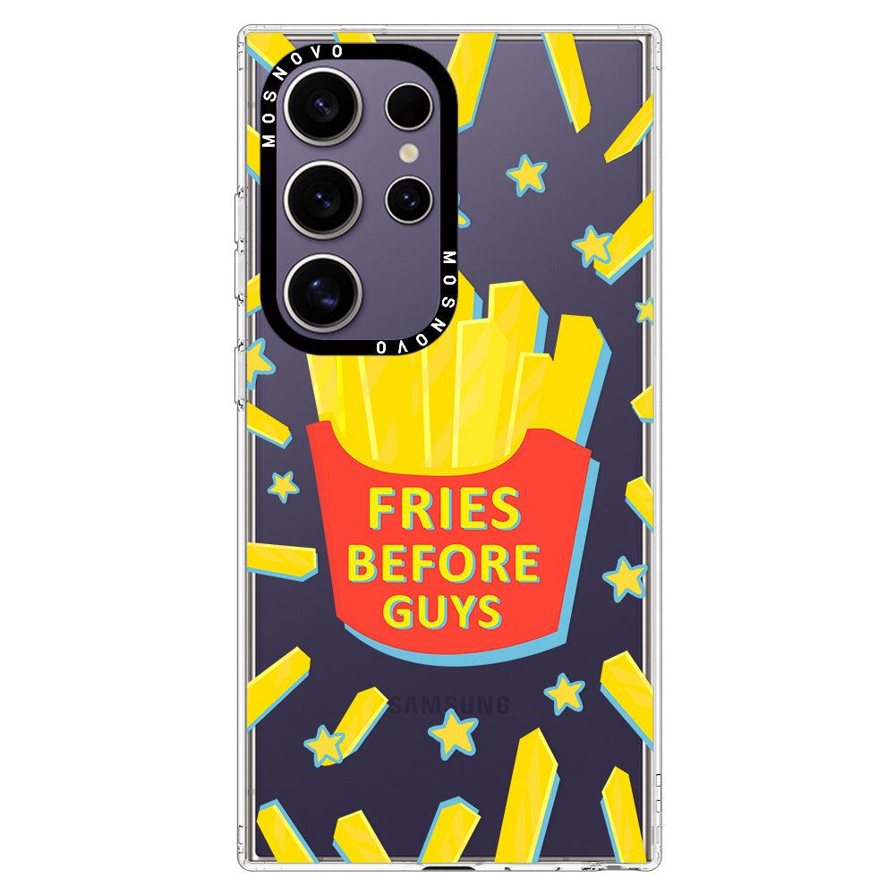 Fries Before Guys Phone Case - Samsung Galaxy S24 Ultra Case - MOSNOVO