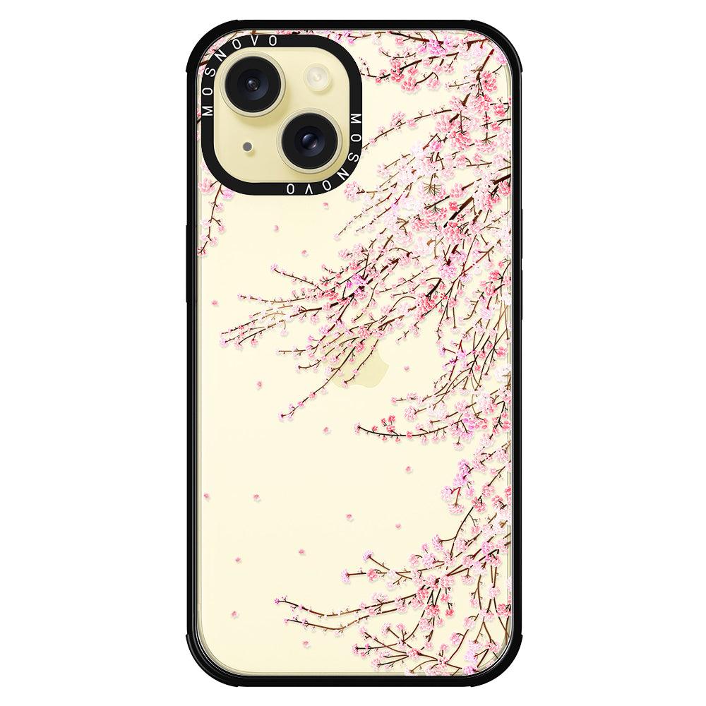 Cherry Blossom Phone Case - iPhone 15 Case - MOSNOVO