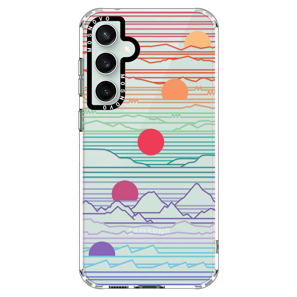 Sunrise and Sunset Phone Case - Samsung Galaxy S23 FE Case