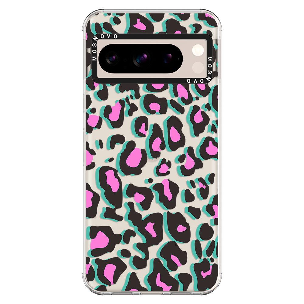 Hot Pink Leopard Print Phone Case - Google Pixel 8 Pro Case