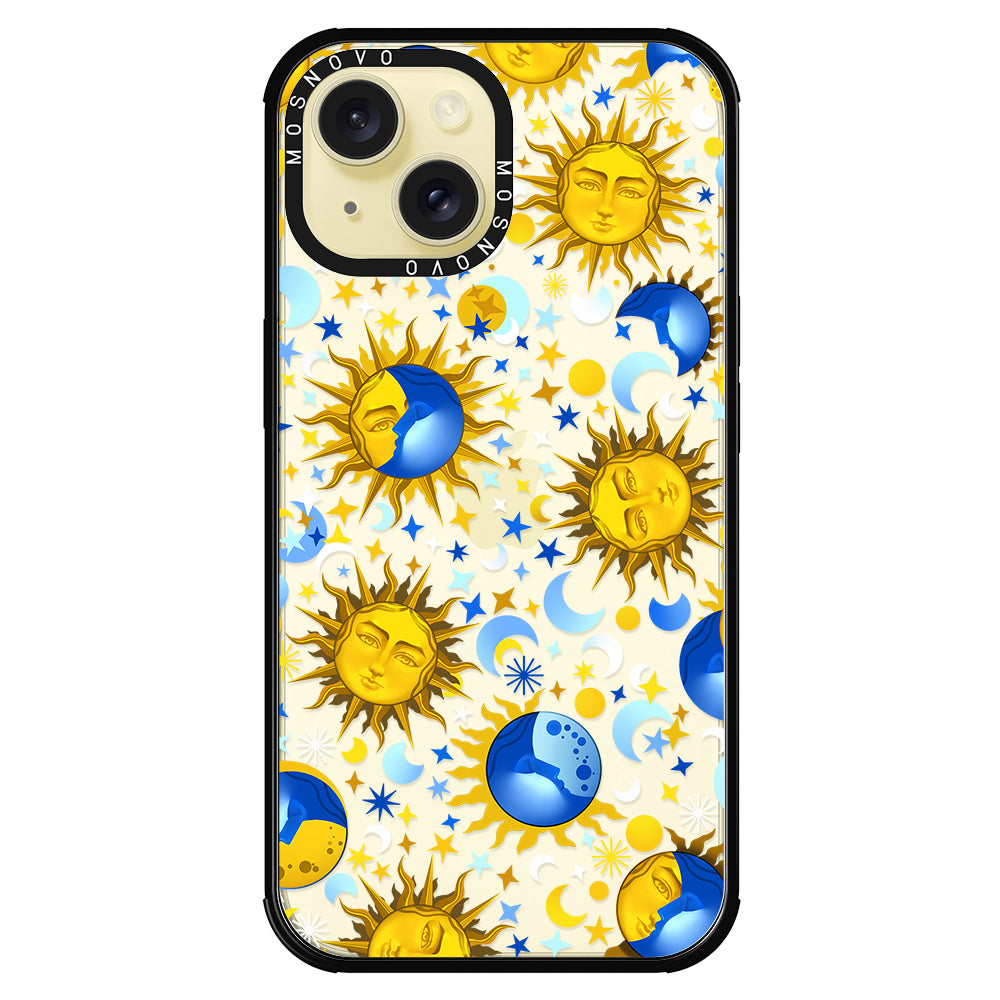 Sun and Moon Phone Case - iPhone 15 Plus Case - MOSNOVO