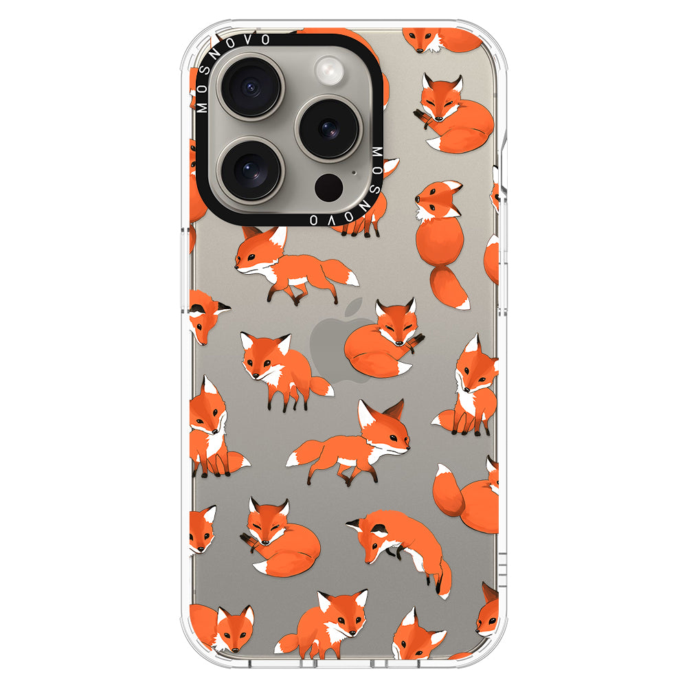 Fox Phone Case - iPhone 15 Pro Case - MOSNOVO