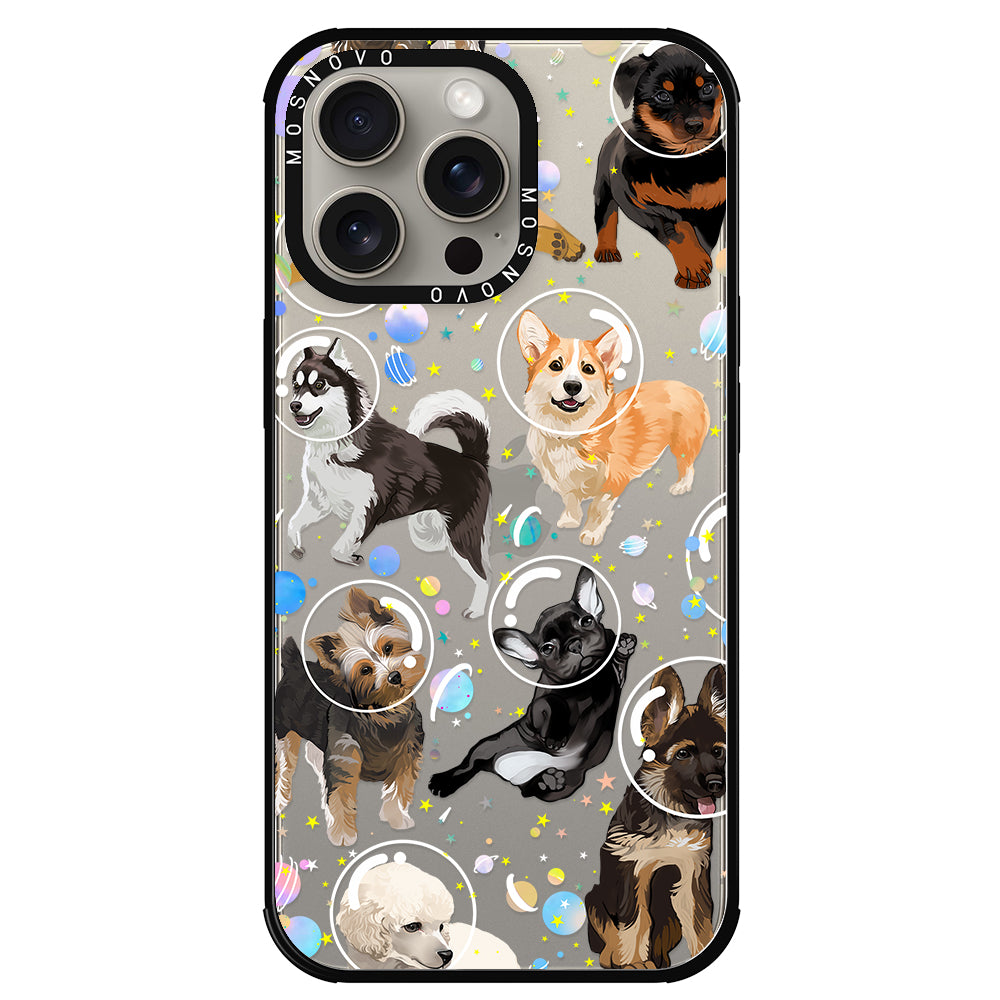 Space Dog Phone Case - iPhone 15 Pro Max Case - MOSNOVO