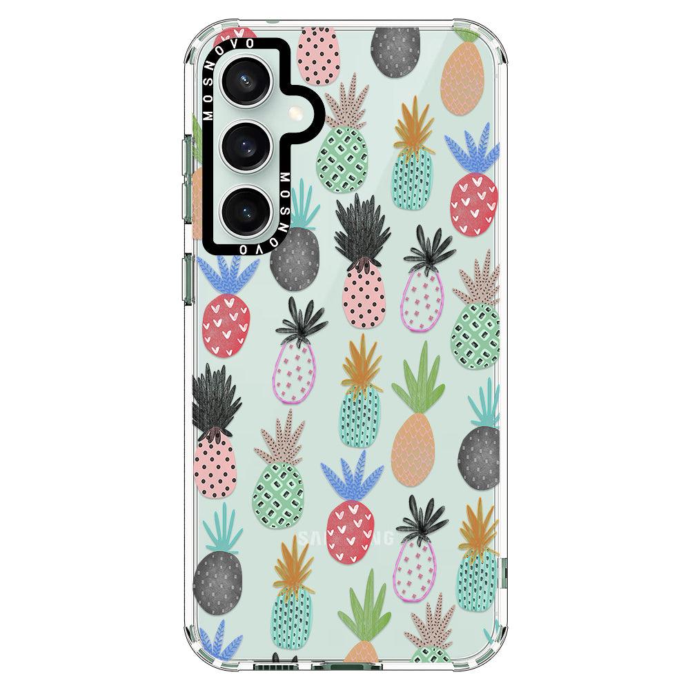 Cute Pineapple Phone Case - Samsung Galaxy S23 FE Case