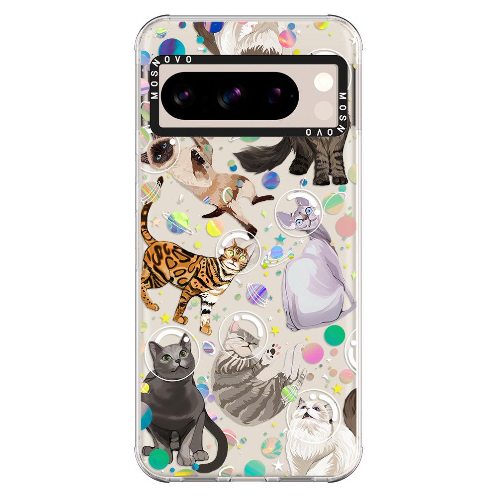 Space Cat Phone Case - Google Pixel 8 Pro Case