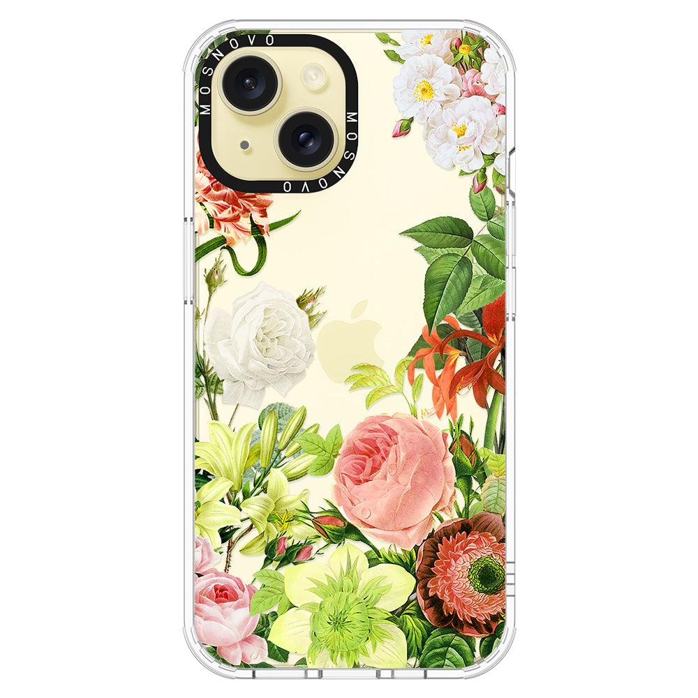 Botanical Garden Phone Case - iPhone 15 Plus Case - MOSNOVO